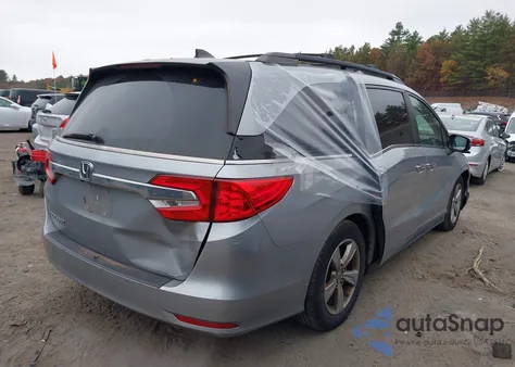 2019 Honda Odyssey Ex-L из США, поврежденный, VIN 5FNRL6H74KB003507